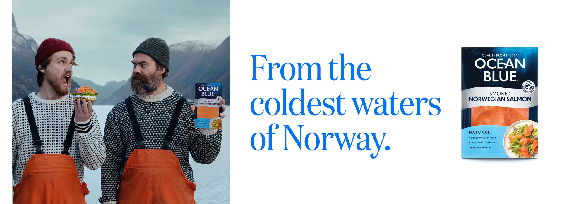 The best salmon is from the coldest waters of Norway